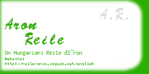 aron reile business card